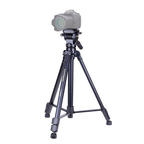 Supporto per treppiede in lega di alluminio YUNTENG VCT-880 con testa tridimensionale, VCT-880