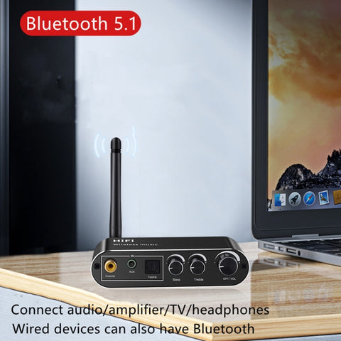 Adattatore Audio Coassiale e Ottico Bluetooth 5.0 T01