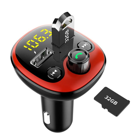BT21 Transmetteur FM Bluetooth pour lecteur de voiture MP3 Transmetteur FM sans fil Lecteur rapide, BT21
