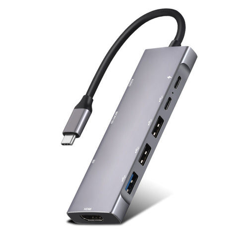 adattatore-hub-audio-usb-c-a-hdmi-9-in-1-con-3-usb-3-0-usb-c-pd-e - immagine 2