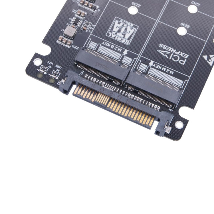 M.2 NVMe to U.2 Adapter Card with 2 Ports for Faster Storage