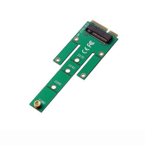Convertitore di schede da NGFF a MSATA da 6,0 Gb/s M.2
