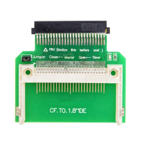 Scheda Compact Flash di memoria CF per adattatore SSD per disco rigido Ide da 1,8 pollici a 50 pin