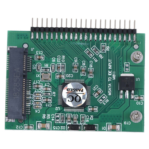 Adattatore mSATA SSD a IDE a 44 pin Scheda convertitore IDE mSATA