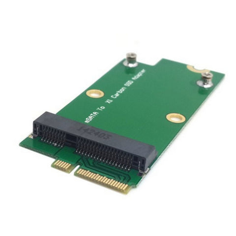 Mini PCI-E MSATA SSD Aggiungi schede PCBA per Lenovo X1 Ultrabook Carbon SSD