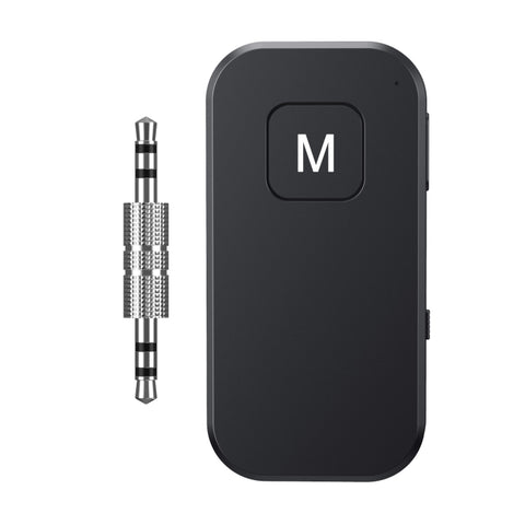BT03 Lecteur et transmetteur audio Bluetooth 5.1 2 en 1 Chiamate en direct pour voiture, BT03