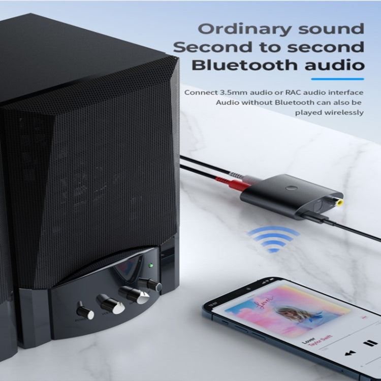 bt-b36-ricevitore-audio-bluetooth-5-1-convertitore-digitale-analogico-in-fibra-coassiale-tv - immagine 3