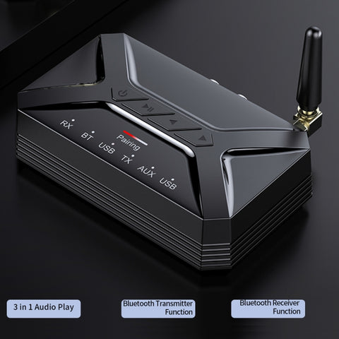 TR-22 Antenne extérieure Transmetteur récepteur audio Bluetooth à une distance de 40 m 2 en 1
