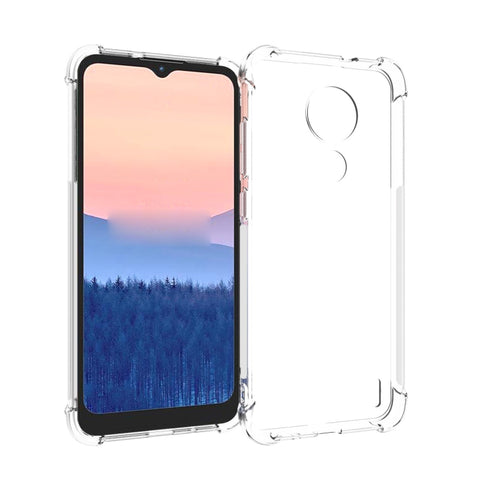 Pour Nokia C21 JSM ​​Custodia en TPU trasparente antiurto antiscivolo per telefono, pour Nokia C21