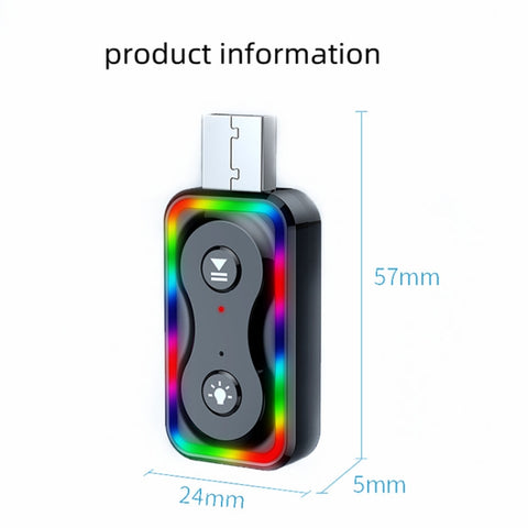 Q1 Adaptateur Bluetooth pour transmetteur récepteur audio USB Bluetooth 5.3, Q1