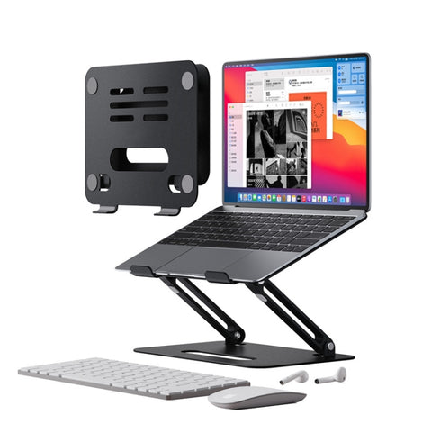 BONERUY P43P Supporto per tablet pieghevole per notebook in lega di alluminio a doppio strato
