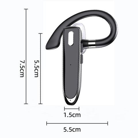 Oreillette avec connecteur pour l'orecchio K50 compatible avec Bluetooth 5.3 Business avec microphone