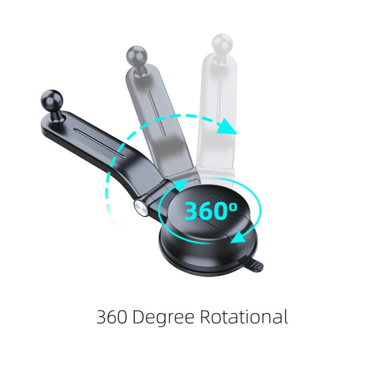 Supporto per Telefono da Auto A190+X157 con Ventosa e Braccio