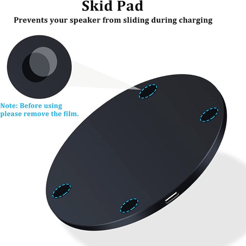 Pour Sonos Roam Altoparlante Bluetooth Dock di ricarica par caricabatterie sans fil magnétique, pour Sonos Roam