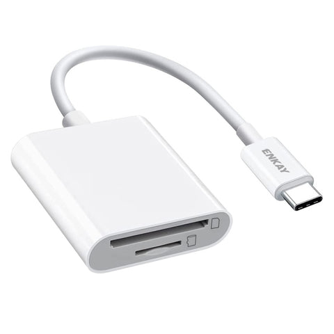 ENKAY ENK-AT117 Adattatore per lettore di schede da USB-C/Tipo-C a SD/TF