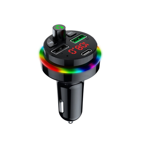 F17 Lecteur double USB 3.1A Lecteur MP3 pour voiture Bluetooth 5.0, F17