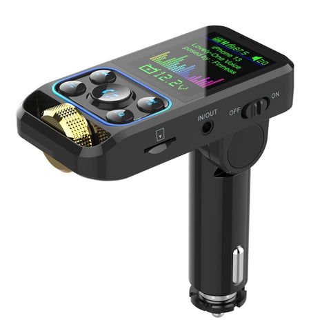 BC83 Égaliseur réglable sans fil pour voiture, lecteur Mp3, transmetteur FM pour voiture, BC83