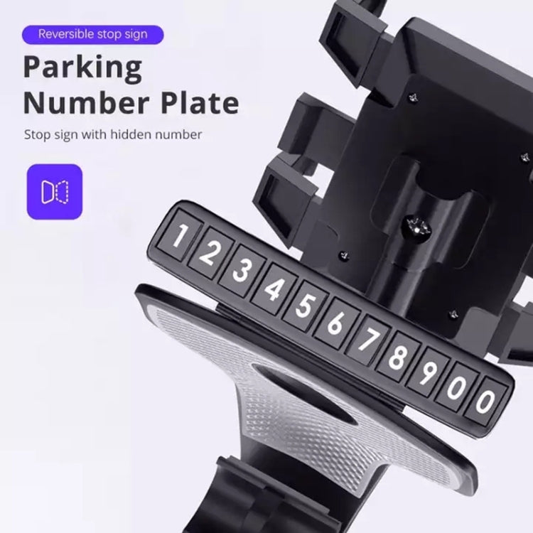 YB001 Supporto per telefono da cruscotto con rotazione di 360 gradi, YB001