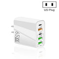 65W Dual PD Type-C Multi-Port Charger for Phone and Tablet