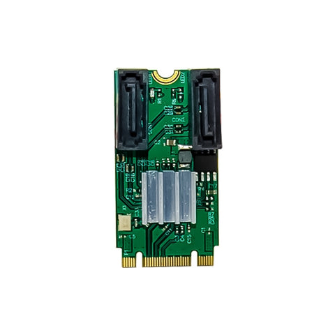 chiave-pcie-b-m-st551-da-6-gbps-a-scheda-sata-3-0-a-2-porte-adattatore-da-m-2-a-doppio-sata-st551 - immagine 2