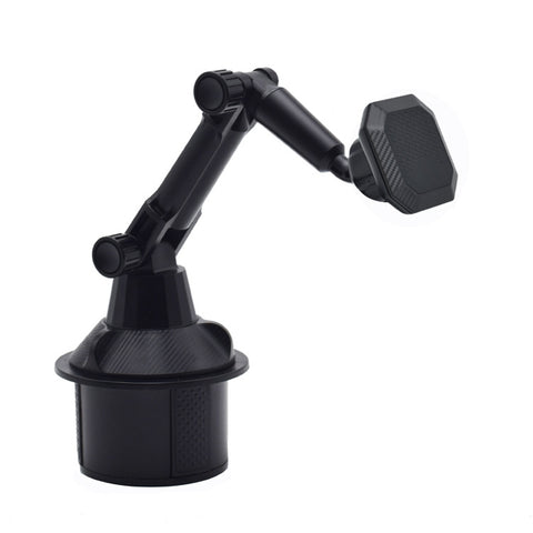 X033 Portabicchieri a collo di cigno regolabile con supporto per telefono da auto da 360 gradi, X033