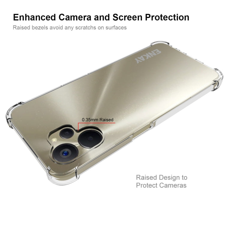 Per Realme 9i 5Ｇ Custodia per telefono ENKAY trasparente in TPU antiurto, For Realme 9i 5Ｇ
