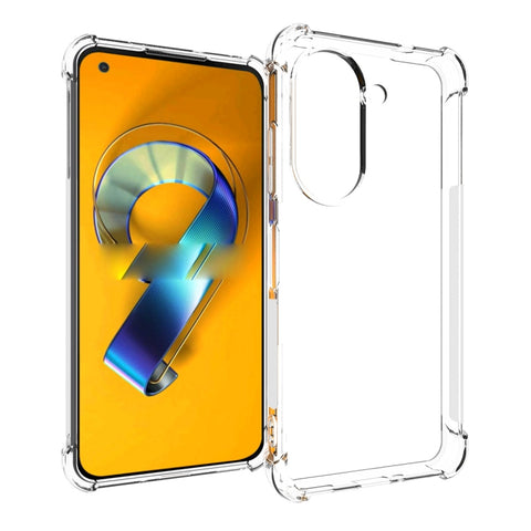 Pour Asus Zenfone 9 ENKAY Housse de protection pour téléphone en TPU transparent