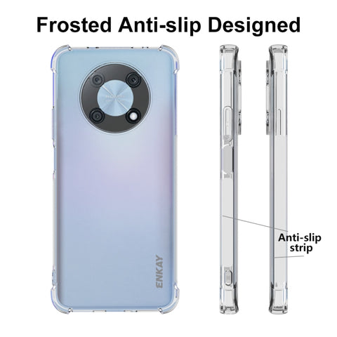Pour Huawei Enjoy 50 Pro 5G / Nova Y90 4G Global ENKAY Custodia per telefono antiurto en TPU transparent, pour Huawei Enjoy 50 Pro 5G