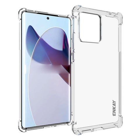 Pour Motorola Moto X30 Pro ENKAY protection pour téléphone antiurto en TPU transparent, pour Motorola Moto X30 Pro