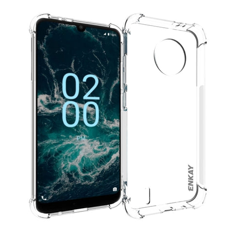 Pour Nokia C200 Support pour téléphone portable NKAY transparent en TPU antiurto, pour Nokia C200