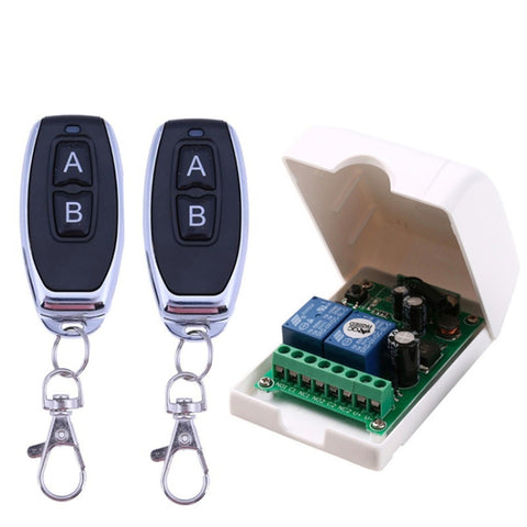 Ensemble récepteur de télécommande sans fil RF universel DC 12V 24V 48V