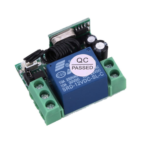 12V 10A Wireless Remote Control Switch for Smart Home Use