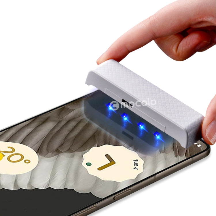 Per Google Pixel 7 Pro 5G mocolo 9H Pellicola per schermo UV a schermo intero 3D, For Google Pixel 7 Pro