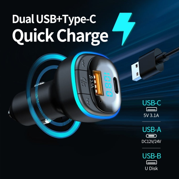 C33 Fast Charging Type C Car Charger for Phones and Devices