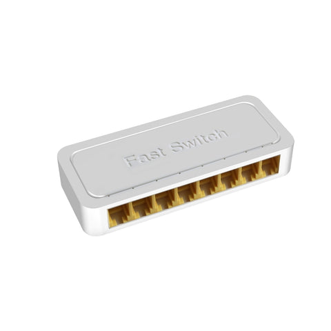 Switch da tavolo MINI Ethernet a 8 porte 10/100/1000Mbps