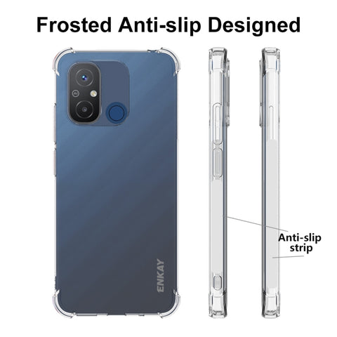 Cover Custodia Trasparente Antiurto in TPU per Redmi 12C 4G – ENKAY Hat-Prince