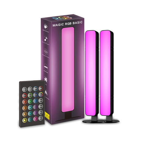 SAL042 Sfondo del desktop del computer Luce magica RGB con rilevamento della musica