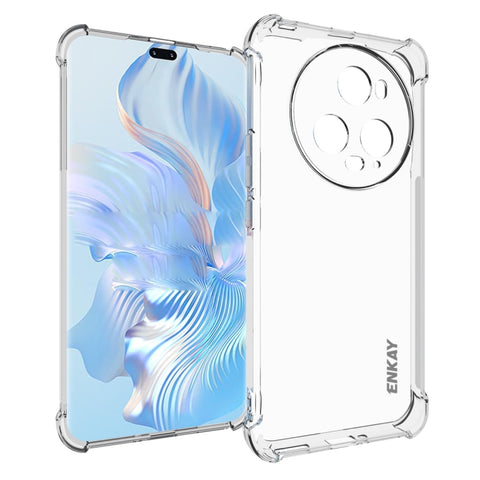 Pour Honor Magic 5 Pro Housse de protection pour téléphone en TPU transparent ENKAY Hat-Prince, pour Honor Magic 5 Pro