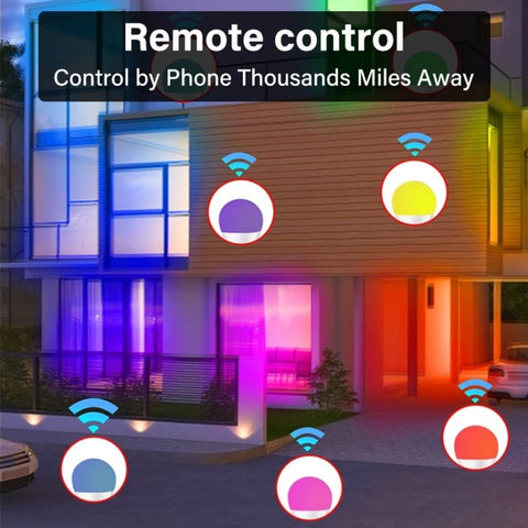 DP01 TUYA WiFi Smart Lampadina 15W E26 E27 RGB + Lampadina LED Bianca + Bianca Calda, 1PC