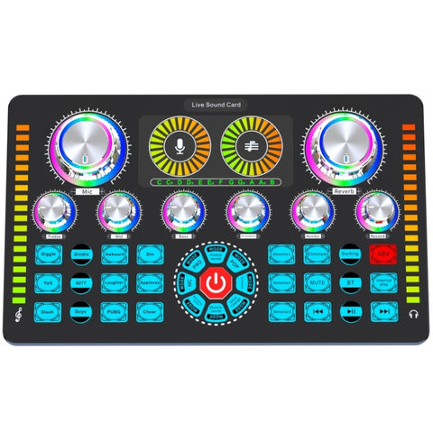 Mixer audio della scheda audio per streaming live Q7 per la registrazione dal vivo, Q7