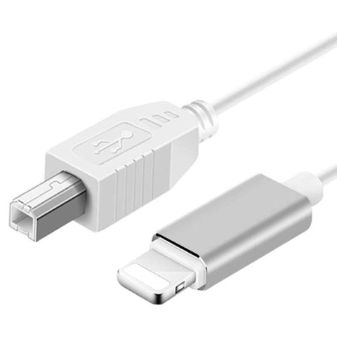 Cavo MIDI da 8 pin a USB-B da 1 m per iPad/iPhone, 8 Pin
