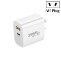 30W USB-C Dual Port Charger with QC3.0 - Fast Charging