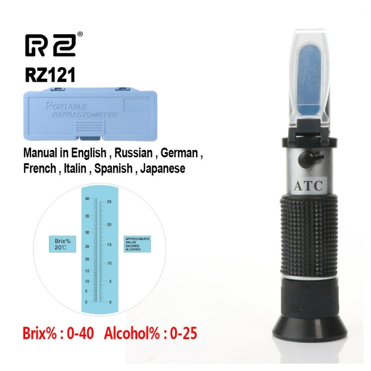 Alcohol Refractometer for Accurate Wine Sugar Testing