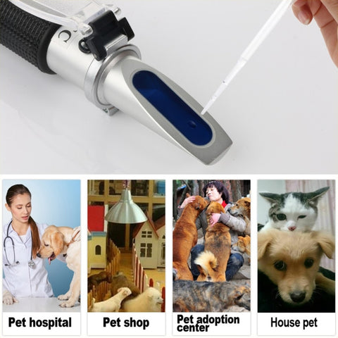 Testeur d'émoglobine plasmatique des protéines du corps du chat de canne et du chat, poids spécifique de l'urine RZ126