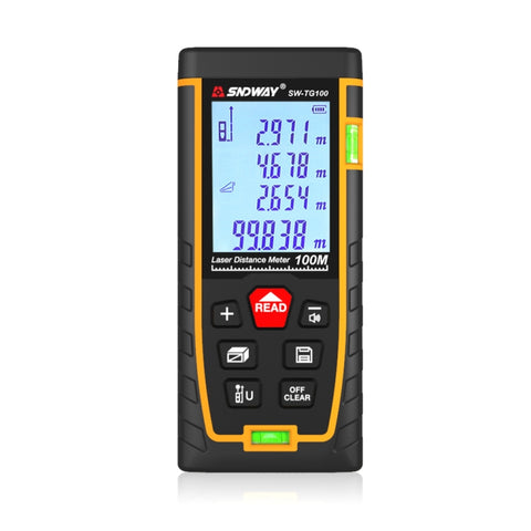 Appareil manuel pour ustensiles avec télémètre laser et double bol SNDWAY SW-TG100