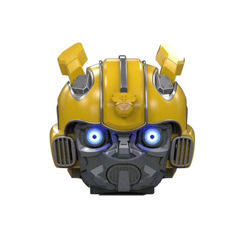 Haut-parleur Bluetooth 5.0, haut-parleur Cartoon Bumblebee, support TF, fonction FM, matériau métallique