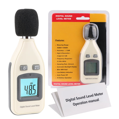 Le fonometro digital GM1351 30-130dB met le testeur de la rumeur sur l'écran LCD en décibel