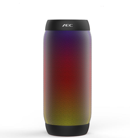 Haut-parleur stéréo HiFi sans fil LED couleur BQ615 PRO, combiné Bluetooth + lecteur de carte TF + radio FM + AUX + NFC, BQ615 PRO