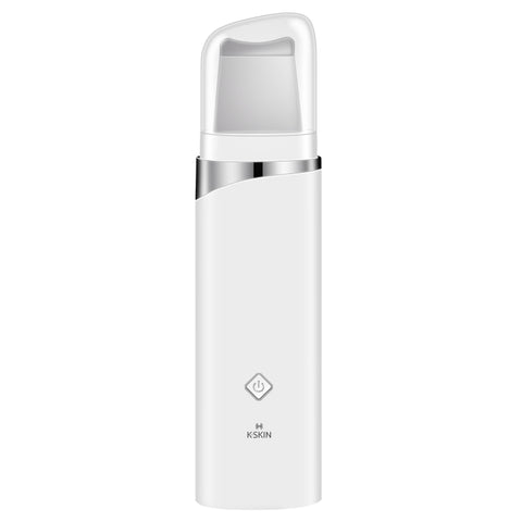 K-SKIN KD-8023Detergente per pori ad ultrasuoni per la rimozione dell'acne dei punti neri Detergente esfoliante per la cura della pelle del viso Detergente per i pori, KD-8023