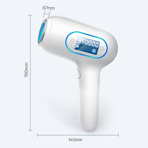 K_SKIN KD506A Epilatore per uso domestico Strumento per la depilazione dei fotoni 5 livelli di intensità della luce per guance ascella gamba posteriore